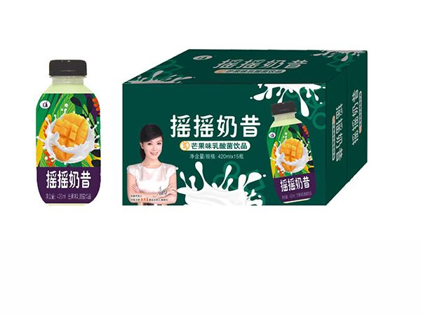 金九華搖搖奶昔芒果味乳酸菌飲品420mlx15瓶