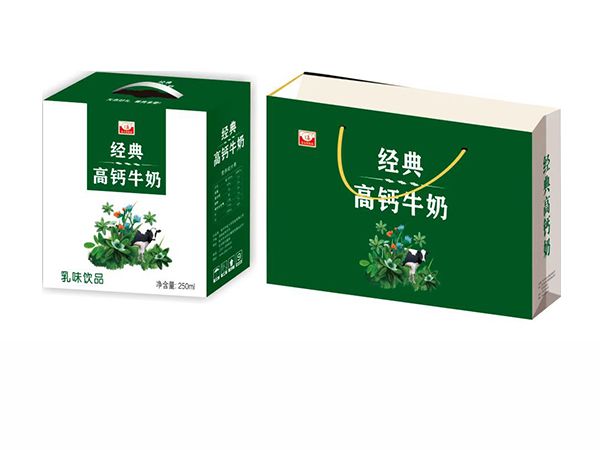 金九華飲品經典高鈣牛奶乳味飲品禮盒手提招商250mlx12盒