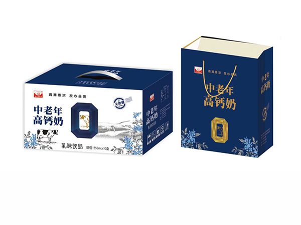 金九華飲品中老年高鈣奶乳味飲品乳飲料250mlx10盒