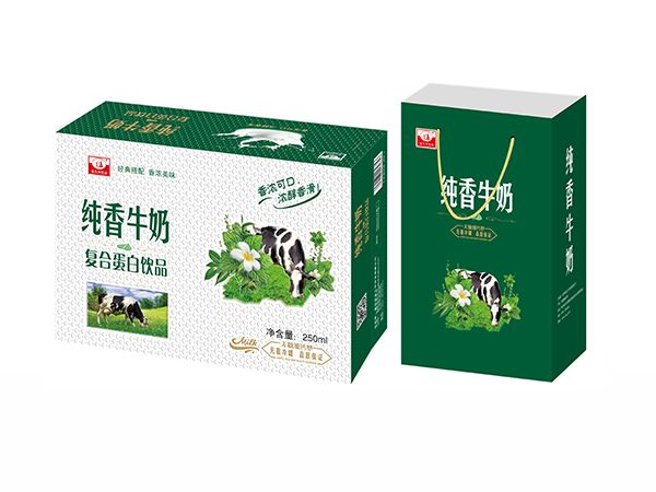 九州華洋純香牛奶復(fù)合蛋白飲品250mlx16盒