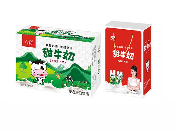 九州華洋甜牛奶復(fù)合蛋白飲品250mlx16盒